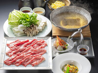 Wagyu Shabu-shabu Kaiseki (Lunch & Dinner) ※3 days Advance Reservation Required, Only for 2 or More