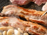 コスパ良く韓国グルメ堪能✰【お料理のみ】名物チュクミサムギャプサルや厚切りサムギョプサル！選べる鍋（メイン）で楽しむ韓国グルメ満載の大満足「セレクトコース」3500円
