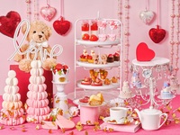 【カフェフリー】いちごとスウィートベアのアフタヌーンティー (土日祝)