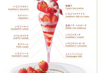 ＜謹賀新年＞『大人のご褒美パフェ付きアリスのストロベリーアフタヌーンティー』“不思議の国のアリス”の甘いお茶会へ誘う　マリアージュフレール1杯＋その他ドリンクお替り自由　12/26～3/15