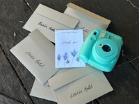 記念日プレート＆記念チェキ撮影