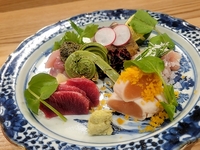 4名限定鶏のお刺身