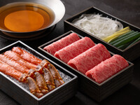 【忘新年会特別1月31日までの期間限定】ズワイガニと黒毛和牛の出汁しゃぶ会席 全7品 