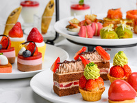 いちご香る冬のアフタヌーンティー 「金鼓」KONKU