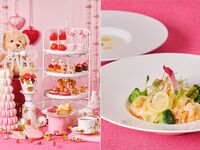【パスタランチ】いちごとスウィートベアのアフタヌーンティー (土日祝)