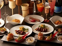 【12/1～　5品コース料理＆ドリンクフリーフロー】Timeless Delight Platinum