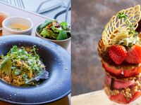 BOTANICAL AUTUMN LUNCH SET (Dessert changed to parfait)