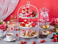 【土日祝・ランチ付】真っ赤ないちご尽くしのアフタヌーンティー（カフェフリー1/7～）