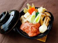 【12月ランチ】ハーフブッフェとセットがお得★＼東広島県産ジビエの牡丹鍋(小鉢付)／