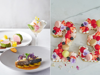 【ランチコースC】ナンバーケーキ(2桁)＋ドリンク1杯