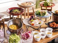 [Monthly Lunch Buffet] Choose your main dish! Nagasaki local vegetable buffet focusing on beauty and health from 2,000 yen