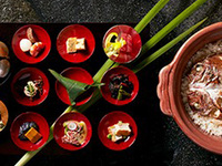 "one soup and ten said dishes" lunch set [Saturday]