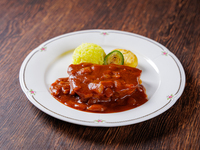 【1/20～2/2】豚肩ロースの煮込み　サフランライス添え