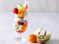 Fruit parfait with coffee or tea | 4,200 yen