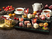 [All-you-can-eat strawberries plan] Strawberry and chocolate afternoon tea ★ Saturdays, Sundays, and holidays (reservations required at 11:30)
