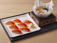 ・Salmon sushi (use breakfast voucher) *Customers without a breakfast voucher will be charged ￥4,480.
