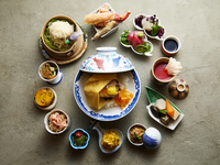 [Regular Price (Dinner)] Japanese Degustation Set & Sweets Buffet + 1drink 11,500 yen