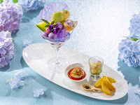 [Lounge Area] Hydrangea Parfait & Savory (May 7th - July 7th)