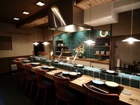 生ウニ天ぷら　天使の海老ディナーコース