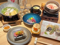 Limited to January and February [Luxury Hokkaido Course] "Hokkaido Pufferfish & Cod Milt Hot Pot", "Shihoro Black Beef Stone-Grilled Steak", "Hokkaido King Crab Rice" 5,454 yen (excluding tax)