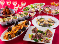 豪華絢爛！和牛サーロイン付きウィンタービュッフェプラン【PREMIUM】〜8,800円〜