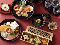 Japanese tea time with Japanese sake "KUBOTA Afternoon Tea"