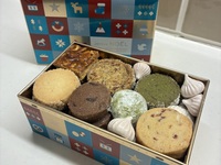 クリスマスクッキー缶