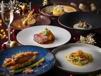 【Xmas2025】クリスマス限定ディナーコース+モエ・エ・シャンドン1杯