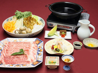 黒毛和牛すき焼き