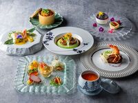 [Online reservation / Includes a toast drink of your choice] Crystal: A luxurious course rich in seasonal aromas, decorated with delicate techniques