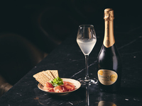 【シャンパンフリーフロー】Champagne Free Flow Plan（生ハム付き）