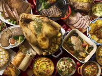 American Christmas Dinner Buffet + All you can drink