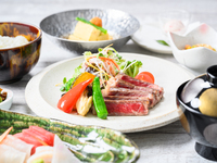 【上品な甘みと旨味】　 北海道産牛の炙り焼き御膳 ◎1-2月◎