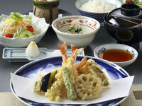 【新春　天ぷら膳　冬茜】＋１ドリンク付