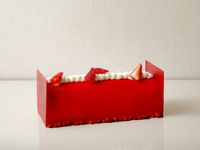 Strawberry Buche de noel