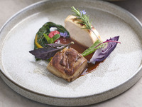 [Dinner] 6-course meal featuring firefly squid, domestic green asparagus, and more - PIMIENTO