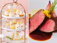 【2部限定！】12/18～25平日【ステーキランチ】ホワイトベアのクリスマスアフタヌーンティー