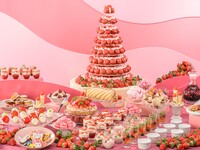 【1月8日～3月】<ディナー>5種のワイン飲み放題付・至福のいちごビュッフェ～アセット・デセールの赤と白の魔法～