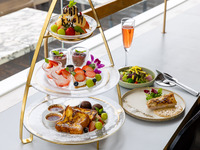 【ランチ＆90分フリーフロー付】イチゴの贅沢アフタヌーンデザート ランチセット