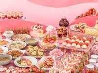【1月8日～3月】<ランチ>5種のワイン飲み放題付・至福のいちごビュッフェ～アセット・デセールと赤と白の魔法～