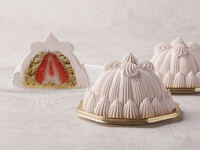 [1/6~3/31] Premium Marron Chantilly Set with Fukuoka Prefecture Sweet Cherries and Japanese Chestnuts