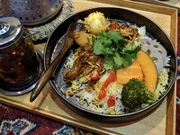 Vegetable and Chicken (Mutton) Biryani (13:30~) available only during the New Year holidays