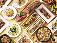 [Tuesday, January 6th - Weekday Lunch Buffet (Adults/No Time Limit)] All-you-can-eat low-temperature cooked roast beef and freshly fried tempura