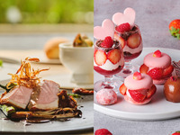 （12/26・27・28）12月おすすめランチ【ソファ席確約】真っ赤な苺づくしのアフタヌーンティースイーツ付き＊冬の食材を楽しむランチコース