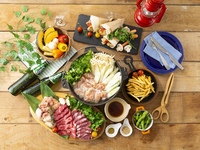 【平日月〜木】(冬)ポップスターBBQプラン（ソフトドリンク飲み放題）12/28～