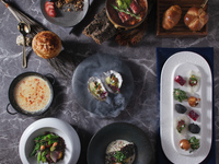 ＊1月8日起，僅限工作日，三道主菜＊【標準/約會套餐】13道菜/享用「雲海般的意象開胃菜」和三道主菜，度過一段非凡的時光。