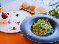 植物主題冬季午餐套餐