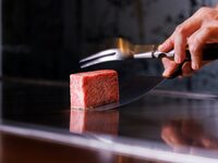 ～冬の限定特選鉄板焼きコース～　1/5～2/28まで