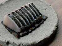 From the Sea Course: 6 dishes including amuse-bouche, bread, cold appetizer, pasta, fish and dessert