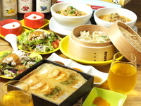 【定番！馬馬虎虎 餃子コース】【３時間飲み放題付き】